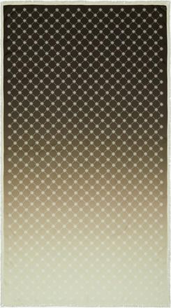 Tory Burch Womens T Monogram Silk Oblong Scarf, One Size