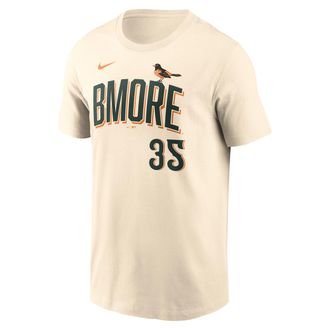 Nike Adley Rutschman Baltimore Orioles City Connect Nike Mens MLB T-Shirt in Brown | N19915AOL9-232