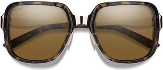 Smith AVELINE Polarized 086/L5 Womens Sunglasses Tortoiseshell Size 55