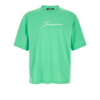 Jacquemus Le T-shirt - male - Jacquemus - T-Shirts - Green - XL - Tops