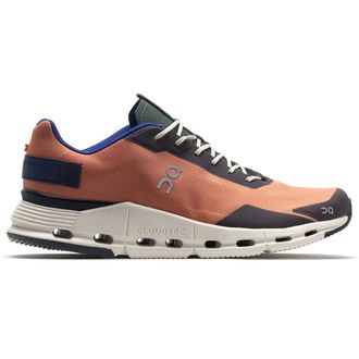 On Cloudnova Form Textile Synthetic Mens Low Top Trainers - Terracotta Forest - Size:UK 10.5
