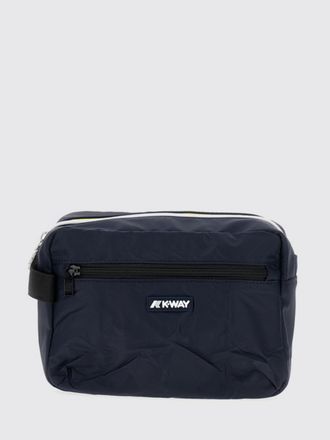 K-Way Beauty Case in nylon con logo K-way