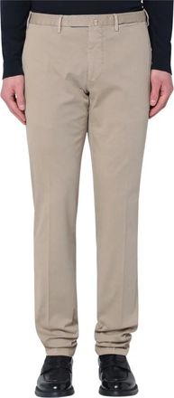 Santaniello Katoenmix Broek - Heren - Straight fit broeken - Beige - S - Katoen - Broeken