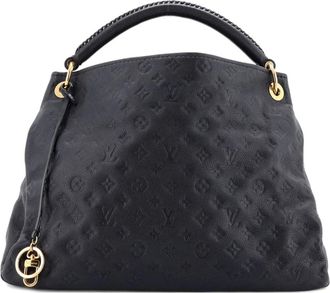 Louis Vuitton Artsy Handbag Monogram Empreinte Leather MM hobo bag - Nero