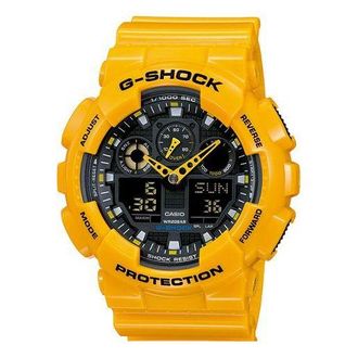 Casio G-Shock Analog-Digital Yellow GA-100A-9A
