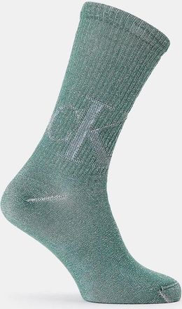 Calvin Klein Mens Crew Socks - Green - Size: 16/14.5/8/15/8.5/15.5/9/13/13.5/14/6.5/7/7.5/11.5/5/12/5.5/12.5/6/3.5/3/10.5/4/11/4.5/2.5/9.5/10/One siz