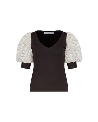 Anne Fontaine Brook T-Shirt in Black at Nordstrom, Size 40 Eu