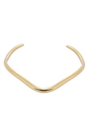 Adornia 18K Gold Plated Wavy Cuff Bracelet at Nordstrom Rack