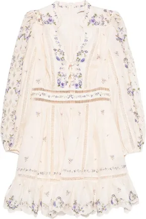 Zimmermann Patience Leinen-Minikleid