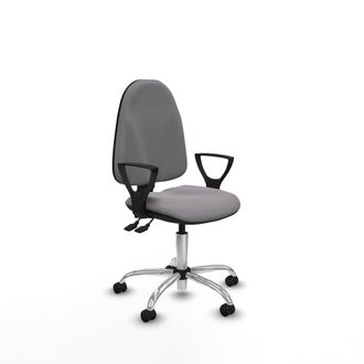 Piqueras y Crespo Piqueras Y Crespo Silla De Oficina Elegante Gris Ajustable