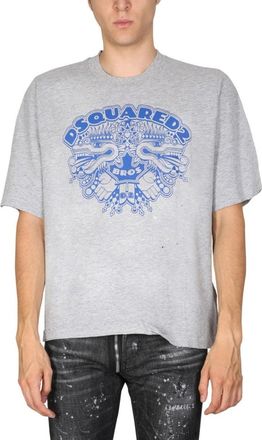Dsquared2 Dragon Bros Football T-Shirt