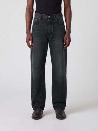 Sunflower Jeans wide leg in denim di cotone a vita media