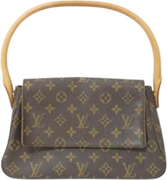 Louis Vuitton Pre-owned Shoulder Bags, female, Brown, Size: ONE SIZE Pre-owned Vintage Shoulder Bag