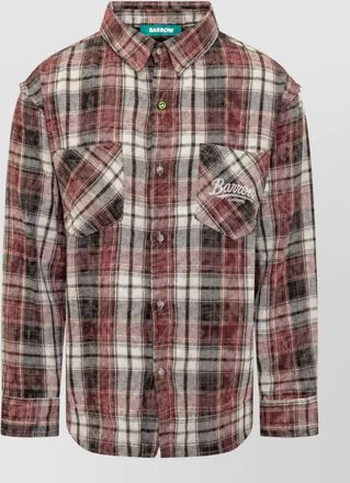 Barrow flannel shirt jacket