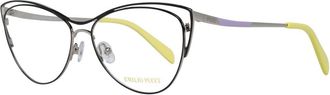 Emilio Pucci Black Metal Glasses Womens (Frames)