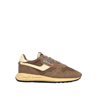 Autry Reelwind Sneakers - Heren - Sneakers - Beige - 41 EU - Katoen - Schoenen