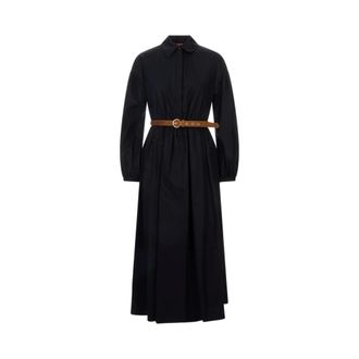 Max Mara Mstmarmo Shirt Dress - female - Max Mara Studio - Shirt Dresses - Blue - XS - Dresses