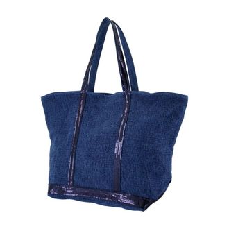 Vanessa Bruno L Zippe Tote Bag - Blue