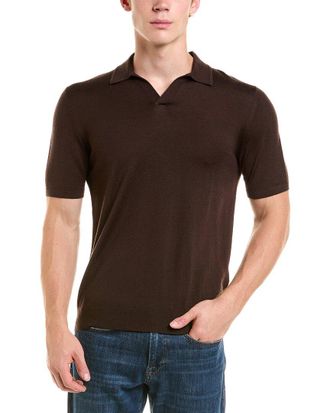 Reiss Maxim Open Collar P Wool-Blend Sweater