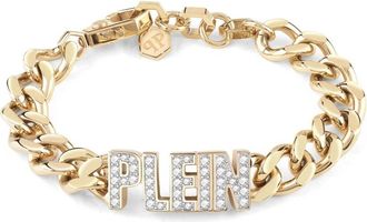 Philipp Plein Lettering Armband - Dames - Armbanden - Geel - ONE Size - Accessoires