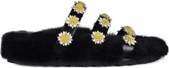 Fabrizio Viti Schoenen, Dames, Zwart, 39 EU, Leer, Berkley Sandalen