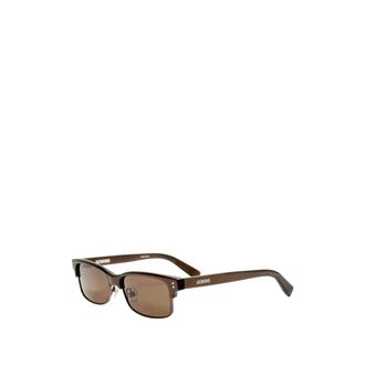 Jacquemus Sunglasses, female, Brown, Size: 54 MM SUN Sunglasses