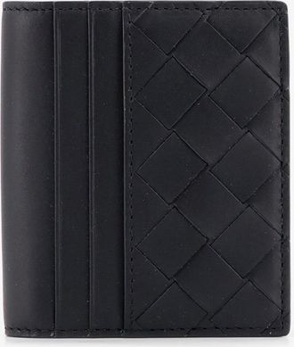 Bottega Veneta Portacarte in pelle con motivo Intrecciato - BOTTEGA VENETA - gender_Man