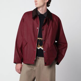 Barbour Giacca cerata OS Transport bordeaux
