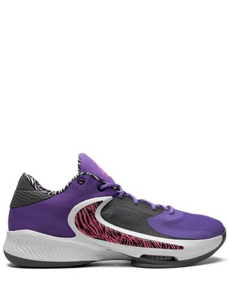 Nike Zoom Freak 4 Action Grape sneakers - unisex - Rubber/Fabric/Fabric - 13 - Purple