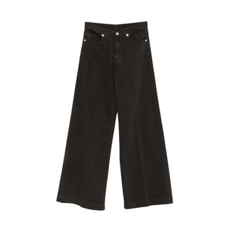 Nine In The Morning Nadia Palazzo Broek - Dames - Jeans - Bruin - Maat: W28 Katoen