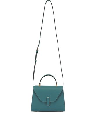 Valextra Iside kleine leren handtas - Groen