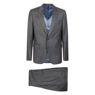 Paul Smith Kostuums, Heren, Grijs, XL, Enkelrijig pak
