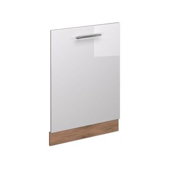 Vicco Panel Frontal Del Lavavajillas Fame-line, Blanco Alto Brillo, 60 Cm Sin Encimera Vicco
