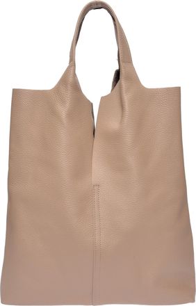 Anna Luchini Beige Rundleer Tas