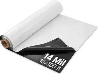 OEM Rollo De L&aacute;minas De Pl&aacute;stico 14 Mil 3,05 X 30,48 M Barrera De Vapor Para Espacios De Acceso L&aacute;mina De Polietileno Resistente Para Jard&iacute;n Suministros D