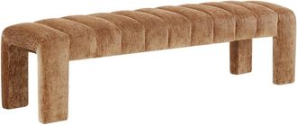 Safavieh Couture Bellisima Channel Tufted Bench