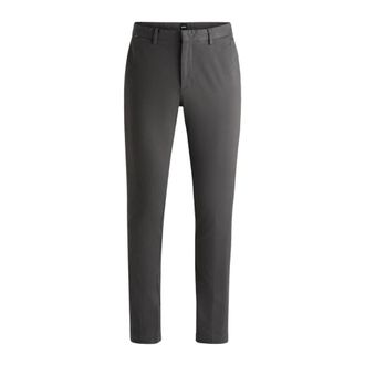 HUGO BOSS Heren, Broeken, Grijs, Maat: XS Katoen