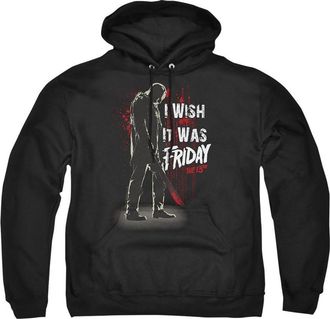 Gildan Friday the 13th I Wish It Was Friday Adult Pull Over Hoodie