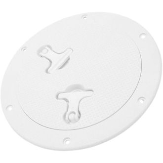 OEM Escotilla Redonda De 9 Pulgadas Para Embarcaciones Con Tapa Extra&iacute;ble, Placa De Inspecci&oacute;n Para Embarcaciones Rv, Color Blanco - Crezuo
