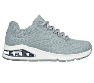 Skechers Womens Uno 2 In Kat Neato Trainers Sneakers In Grey