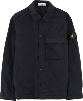 Stone Island Dark Blue Regular Overshirt