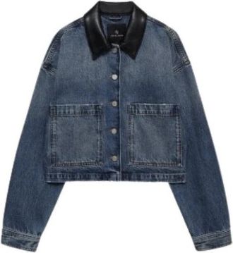 Anine Bing Denim Jassen - Dames - Spijkerjassen - Blauw - S - Denim - Jassen