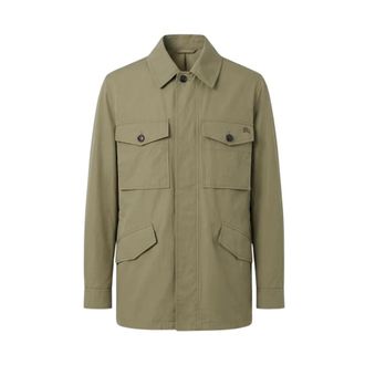 Burberry Light Jackets, male, Beige, Size: XL Bradmore Jacket
