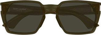 Saint Laurent Sunglasses Sl 894 004 Mud Brown/Grey Unisex