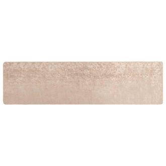 vidaXL Pasillo De Alfombra Marsa Beige 80 X 300 Cm Poli&eacute;ster Y Pvc Vidaxl