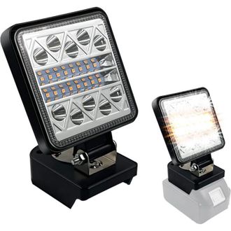 OEM Linterna De Trabajo Inal&aacute;mbrica Para Herramientas El&eacute;ctricas Makita De 18 V - Herramienta - Linterna De Trabajo - Foco Led A Bater&iacute;a - Linterna De Tra