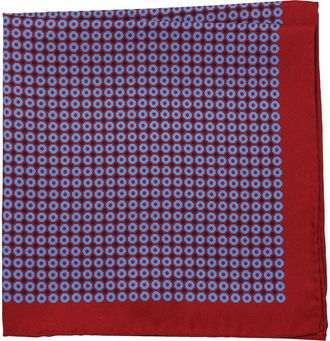 Ben Sherman Geometric Pocket Square in Red at Nordstrom Rack