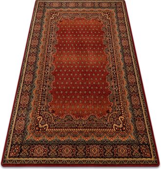RugsX Alfombra De Lana Polonia Baron Borgo&ntilde;a Red 170x235 Cm