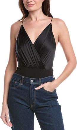 Alice & Olivia Alice + Olivia Callie Silk-Blend Tank Bodysuit