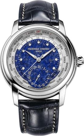 Frederique Constant Watches - Dames - Horloges - Blauw - ONE Size - Accessoires